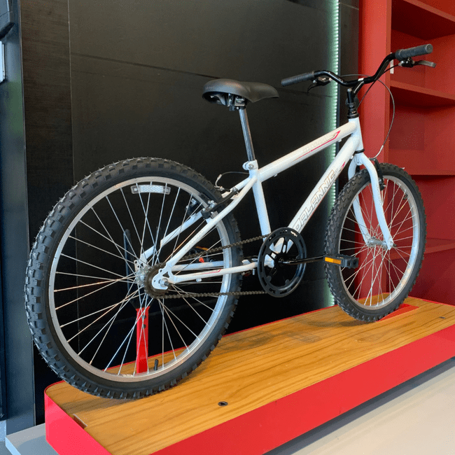 Bicicleta Dalannio Dalia Aro 24 Branco