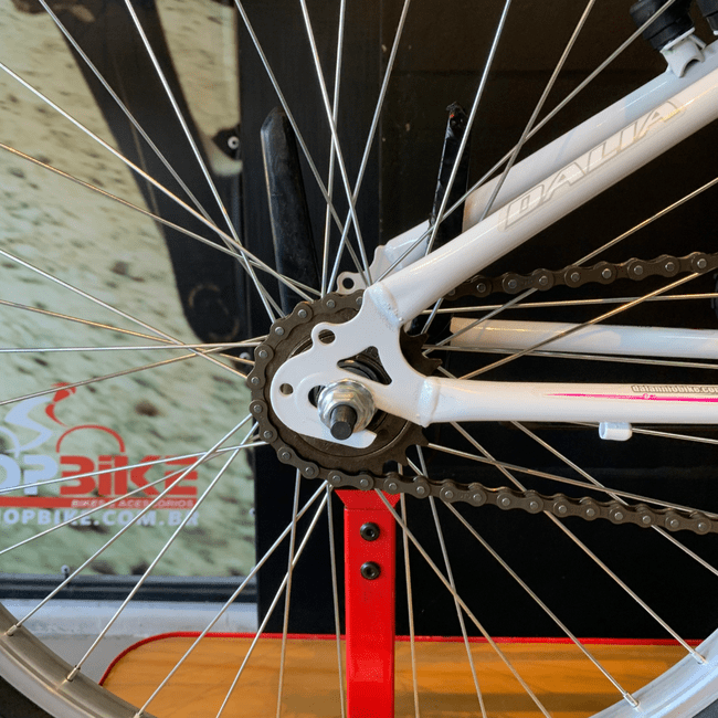 Bicicleta Dalannio Dalia Aro 24 Branco