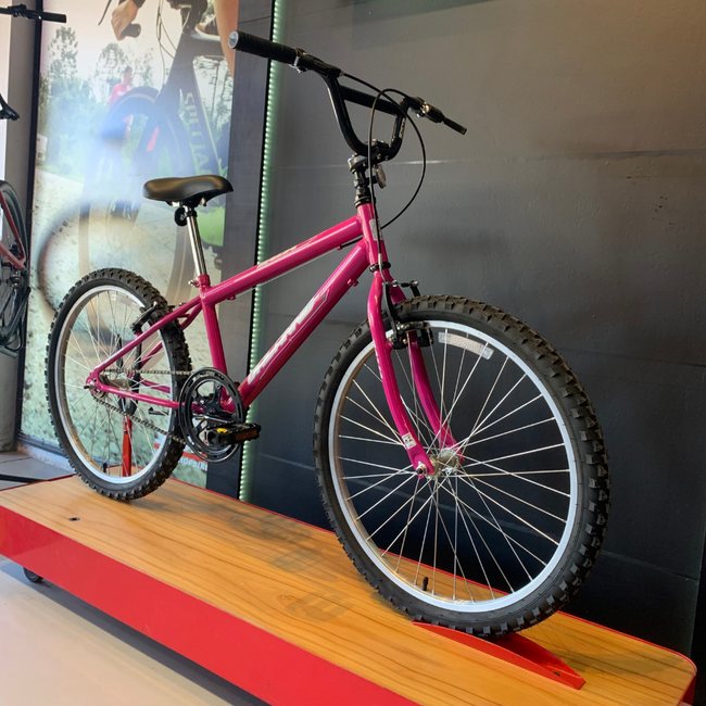 Bicicleta Dalannio Dalia Aro 24 Rosa