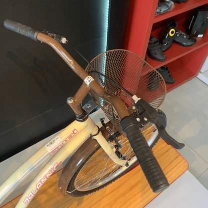 Bicicleta Dalannio Susi Retro Aro 24 Bege