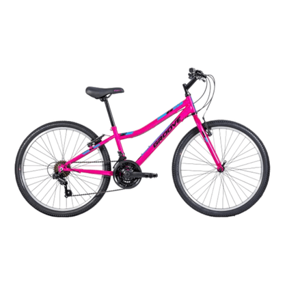 Bicicleta Groove Indie Aro 24 Tourney 21v 2023 Pink e Azul e Preto