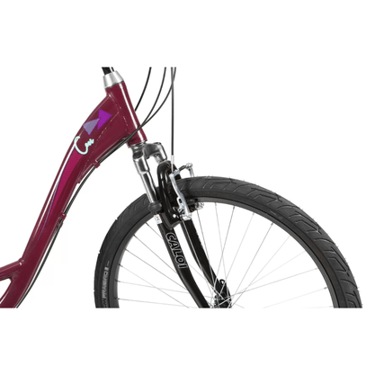 Bicicleta Caloi Ceci Aro 26 Shimano 21v Vinho