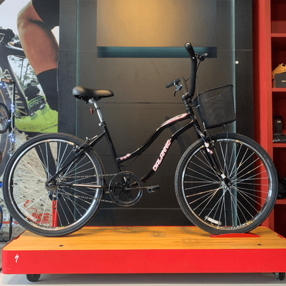 Bicicleta Dalannio Beach Aro 26 Feminina Preto