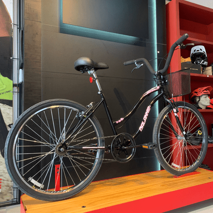 Bicicleta Dalannio Beach Aro 26 Feminina Preto