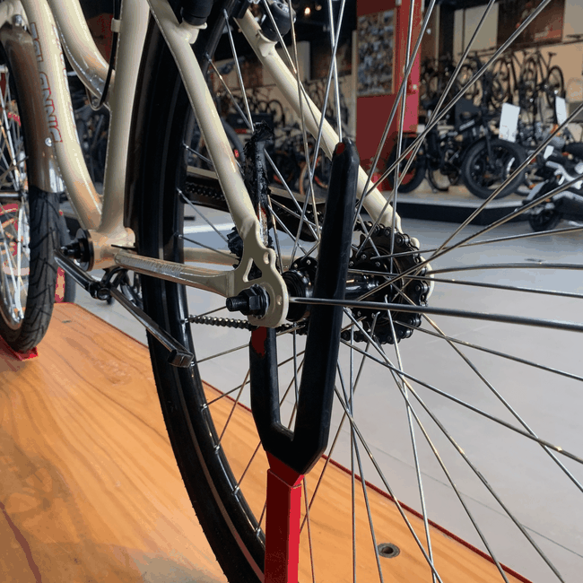 Bicicleta Dalannio Beach Retro Feminina  Aro 26 Bege Marrom