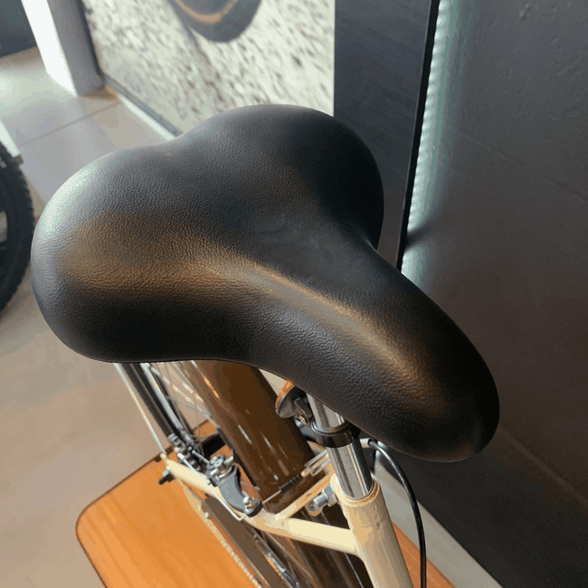 Bicicleta Dalannio Beach Retro Feminina  Aro 26 Bege Marrom