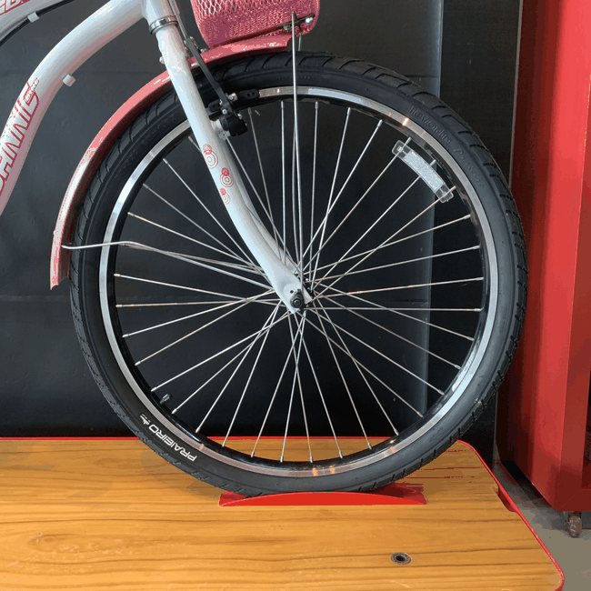 Bicicleta Dalannio Beach Retro Feminina Aro 26 Brancaㅤㅤ