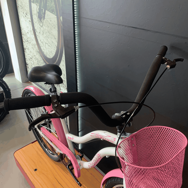 Bicicleta Dalannio Beach Retro Feminina Aro 26 Brancaㅤㅤ
