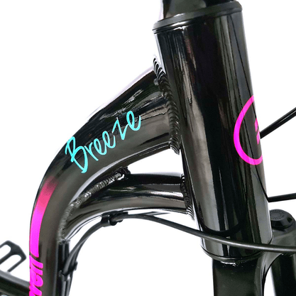 Bicicleta Elleven Breeze Feminina Aro 26 Tourney 21v Preto e Rosa