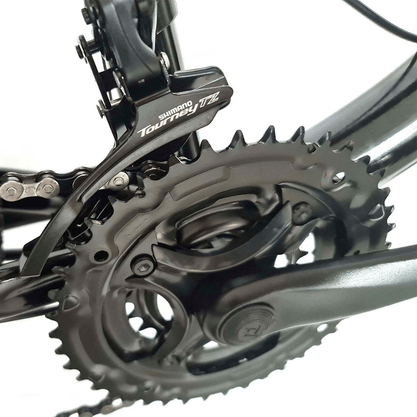 Bicicleta Elleven Breeze Feminina Aro 26 Tourney 21v Preto e Rosa