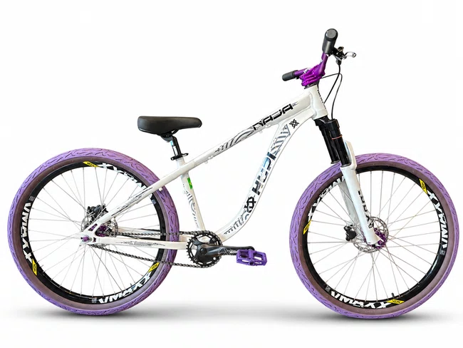 Bicicleta A26 Hupi Naja V10 Kit Single Branca/Preto