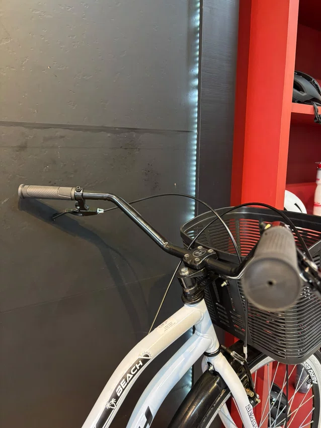 Bicicleta a26 oroch vbreak beach branco/preto