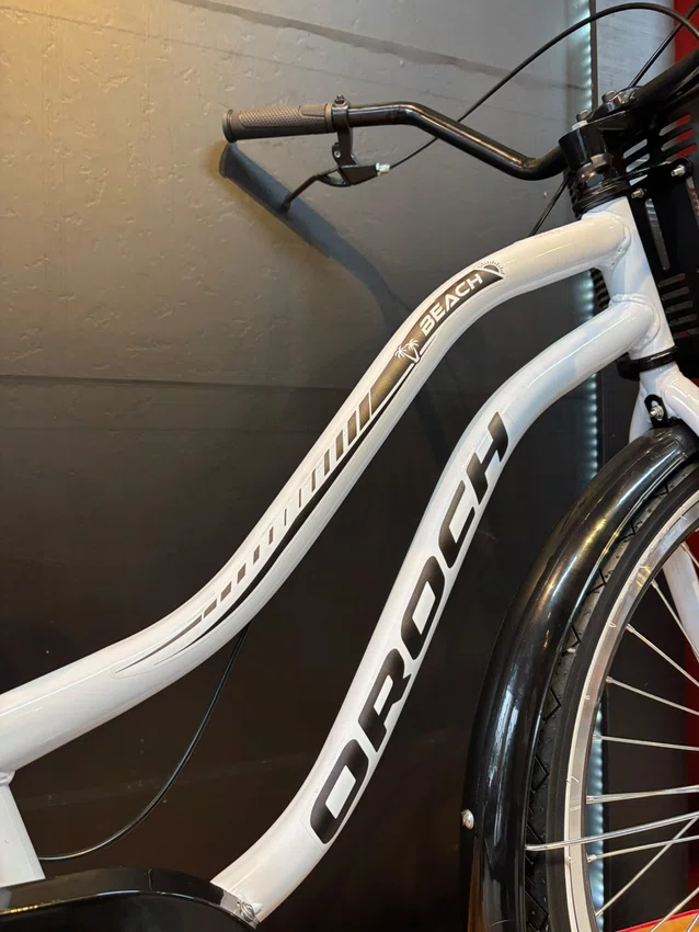 Bicicleta a26 oroch vbreak beach branco/preto