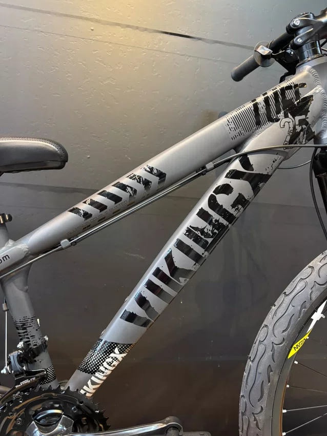 Bicicleta A26 Viking-x Tuff 25 Grafite/Preto