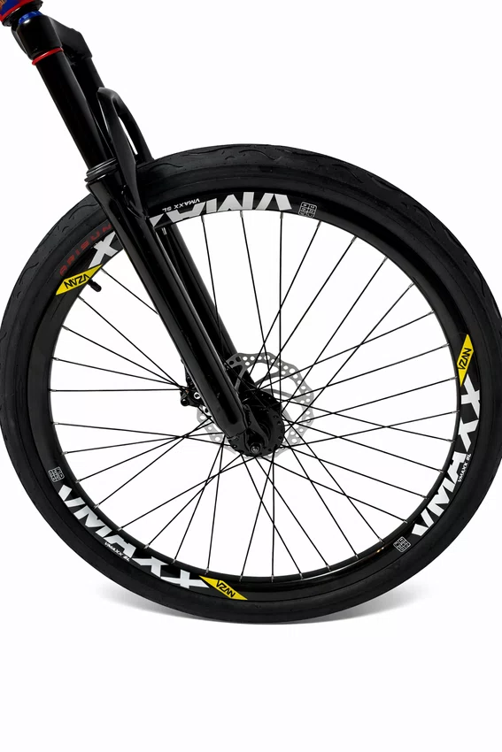 Bicicleta VikingX Tuff 25 Aro 26 Shimano Tourney 21v Vermelho, Branco e Azul