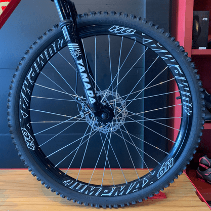 Bicicleta Vikingx Tuff 30 Aro 26 Tourney TZ 21v Vermelho