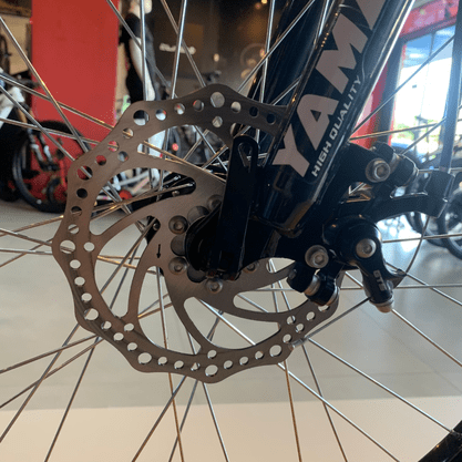 Bicicleta Vikingx Tuff 30 Aro 26 Tourney TZ 21v Vermelho