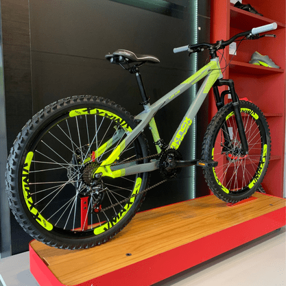 Bicicleta Vikingx Tuff 35 Aro 26 Shimano 21v Cinza
