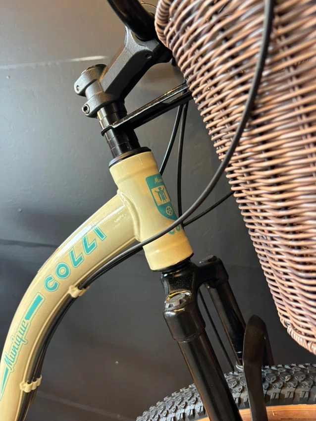 Bicicleta a29 colli monique shimano 21v bege (retro)