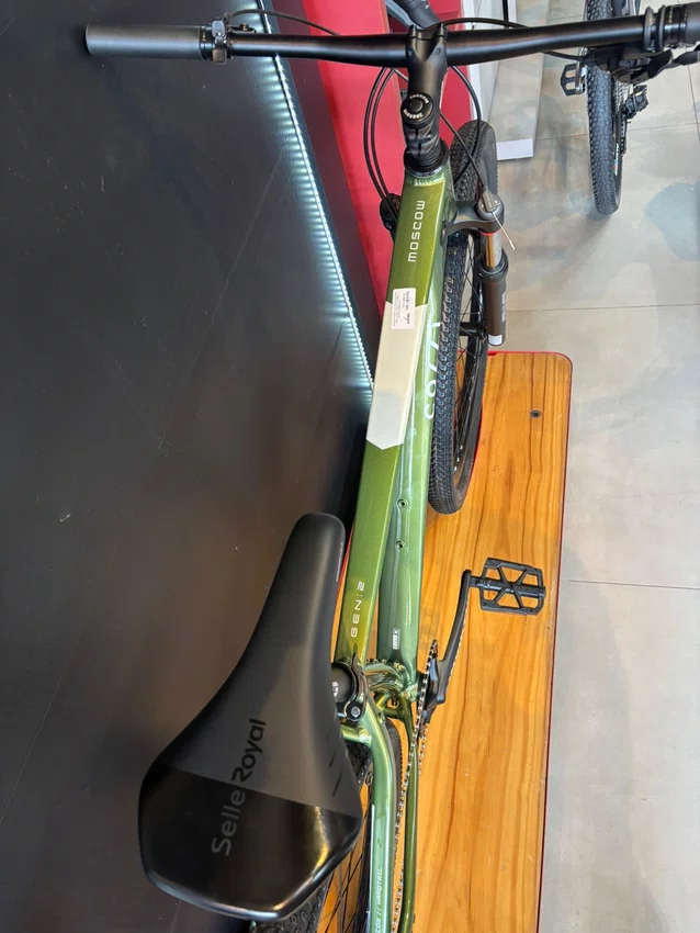 Bicicleta a29 colli moscow 2026 colli ltwoo 12v t-15 verde metálico/branca