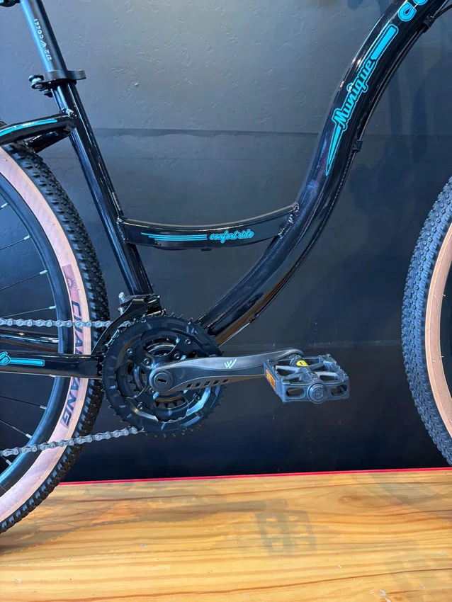 Bicicleta a29 colli munique shimano 21v preto brilhante