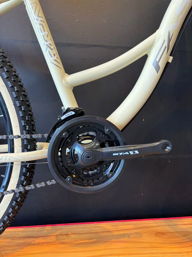 Bicicleta a29 dalannio beach fast shimano tourney 21v t-17 bege/preto