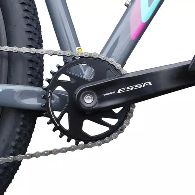 Bicicleta Float Essa 5.0 A29 Shimano 8v Grafite/Rosa/Azul
