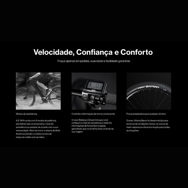 Bicicleta Groove E-Ska 9 Aro 29 SX 12v Preto
