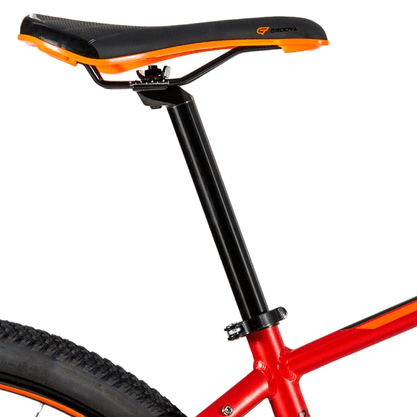Bicicleta Groove Hype 30 Aro 29 Tourney 21v  Vermelho e Laranja e Preto