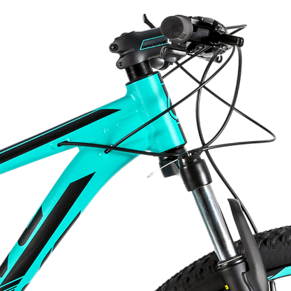 Bicicleta Groove Hype 50 Aro 29 Tourney 24v 2023 Verde Claro e Preto