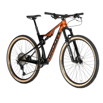 Bicicleta Groove Slap Carbon 9 Aro 29 XT 12v 2023 Bronze e Preto