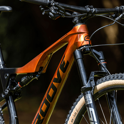 Bicicleta Groove Slap Carbon 9 Aro 29 XT 12v 2023 Bronze e Preto
