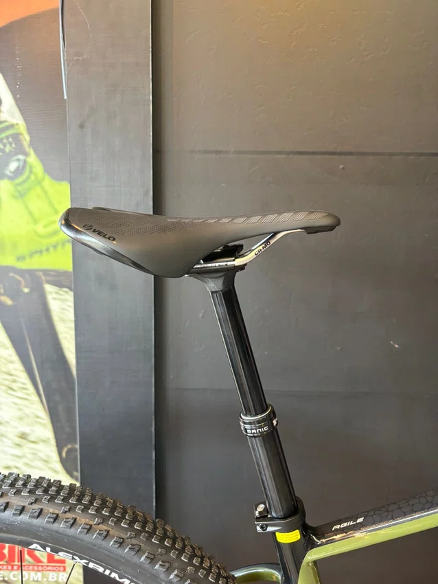 Bicicleta A29 Oggi Agile Pro XT 12V 2024 Verde/Preto