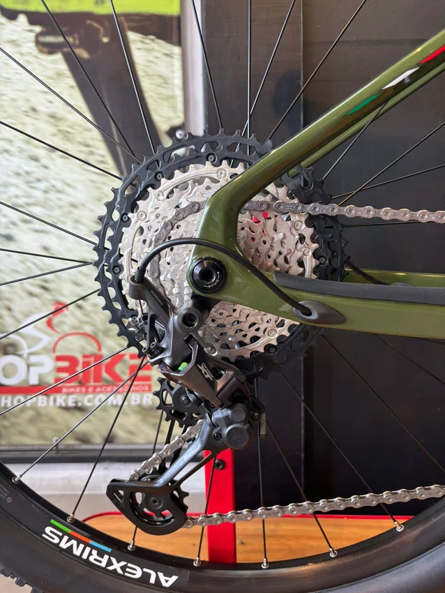 Bicicleta A29 Oggi Agile Pro XT 12V 2024 Verde/Preto