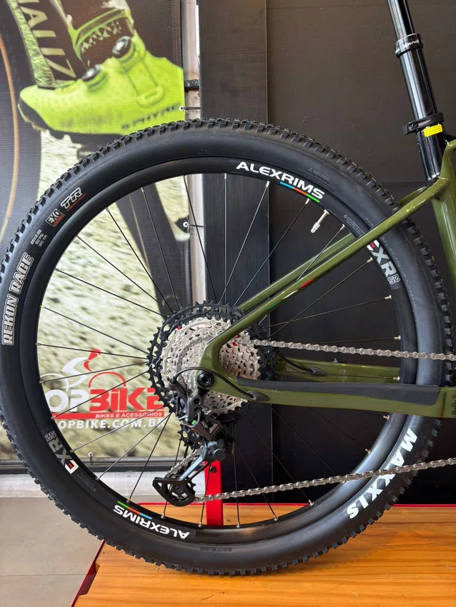 Bicicleta A29 Oggi Agile Pro XT 12V 2024 Verde/Preto