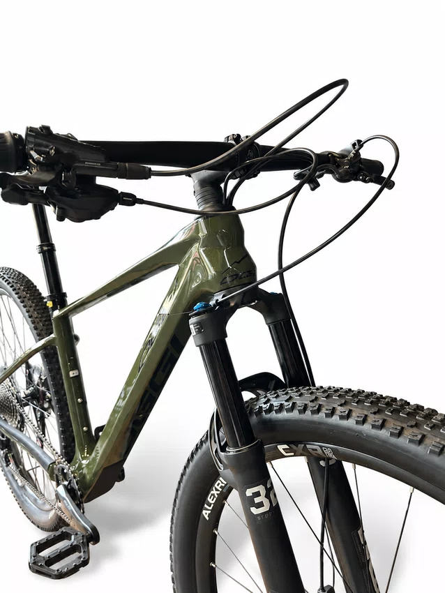 Bicicleta A29 Oggi Agile Pro XT 12V 2024 Verde/Preto