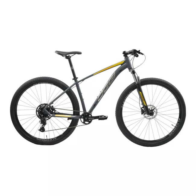 Bicicleta Oggi big wheel 7.0 Aro 29 Cues 9v Grafite e Amarelo