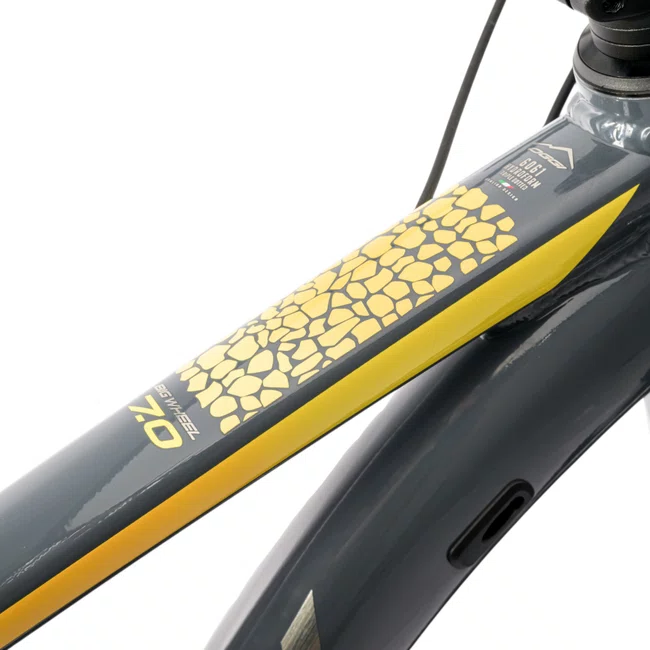 Bicicleta Oggi big wheel 7.0 Aro 29 Cues 9v Grafite e Amarelo