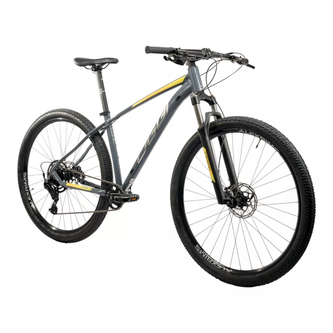 Bicicleta Oggi big wheel 7.0 Aro 29 Cues 9v Grafite e Amarelo