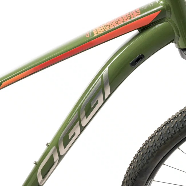 Bicicleta Oggi Big Wheel 7.0 Aro 29 Cues 9v Verde e Laranja