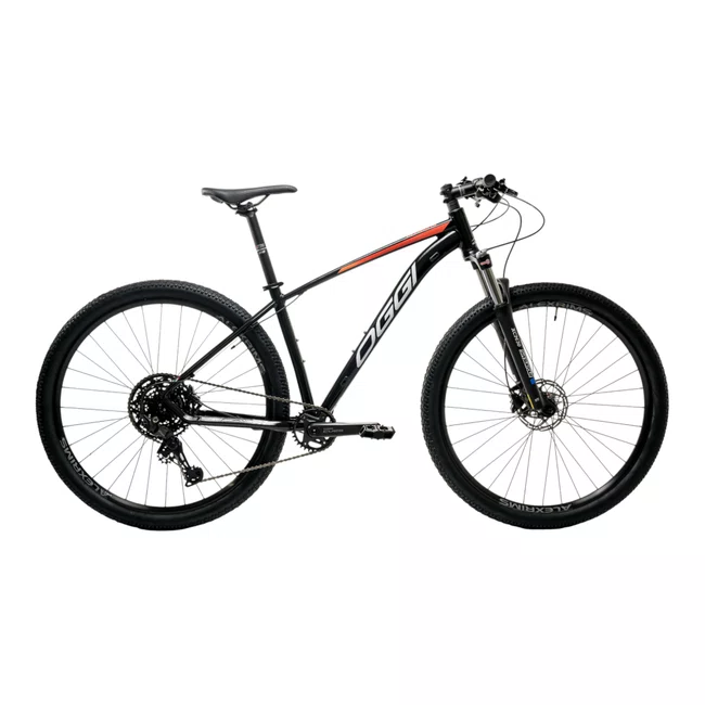 Bicicleta Oggi Big Wheel 7.1 Aro 29 Cues 10v 2026 Preto, Laranja e Cinza