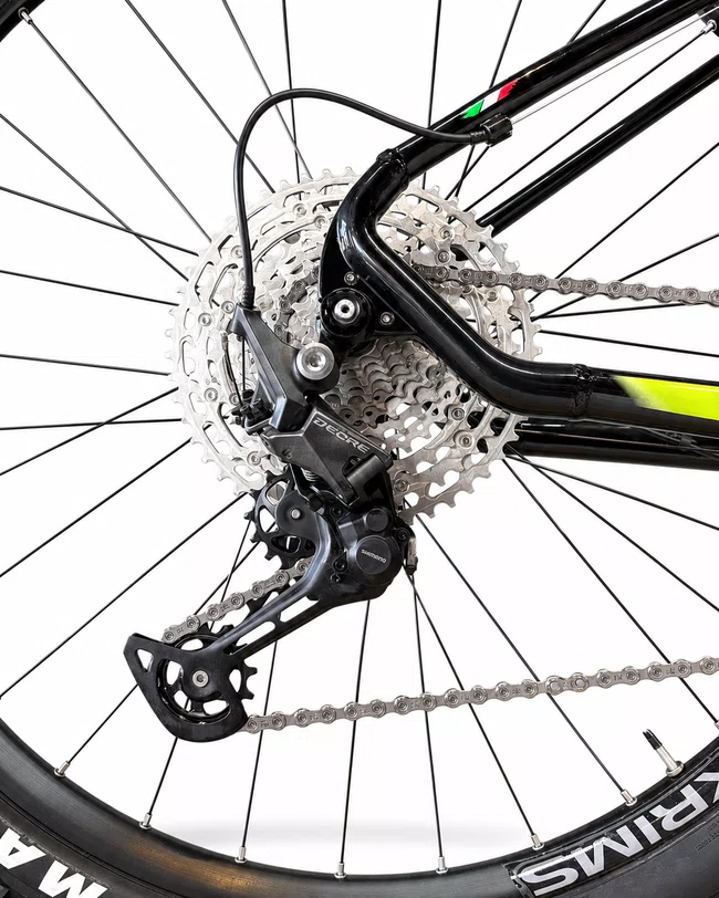 Bicicleta A29 Oggi Big Wheel 7.2 Deore 12v Preto/Verde/Cinza