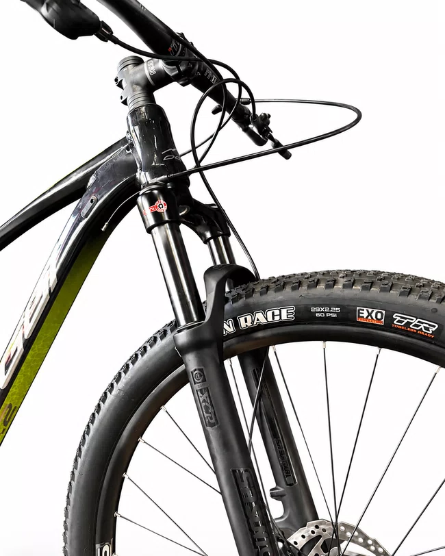 Bicicleta A29 Oggi Big Wheel 7.2 Deore 12v Preto/Verde/Cinza