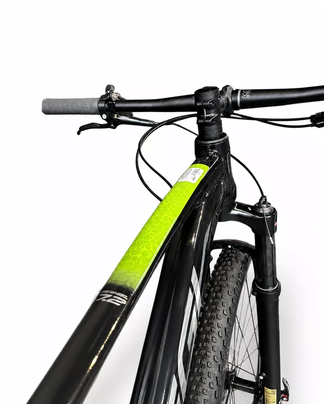 Bicicleta A29 Oggi Big Wheel 7.2 Deore 12v Preto/Verde/Cinza