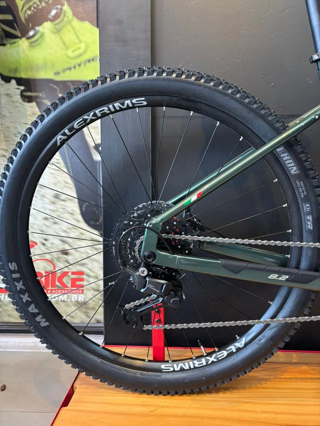 Bicicleta a29 oggi big wheel 8.2 2026 cues 10v verde/preto/prata