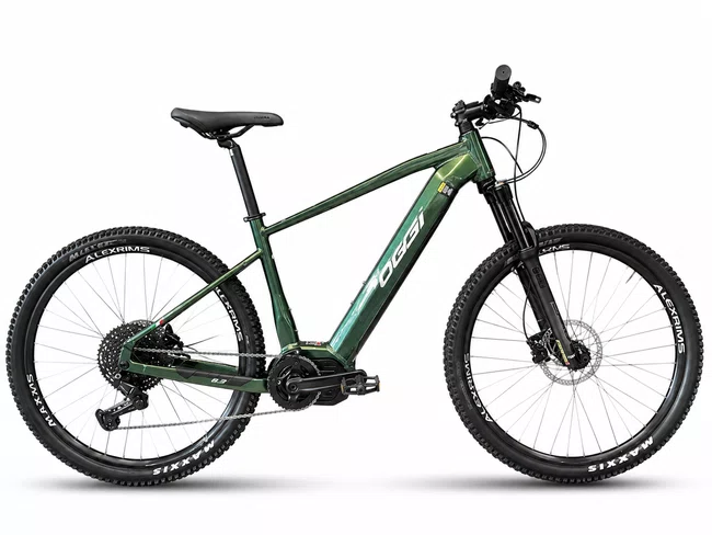 Bicicleta a29 oggi big wheel 8.2 2026 cues 10v verde/preto/prata