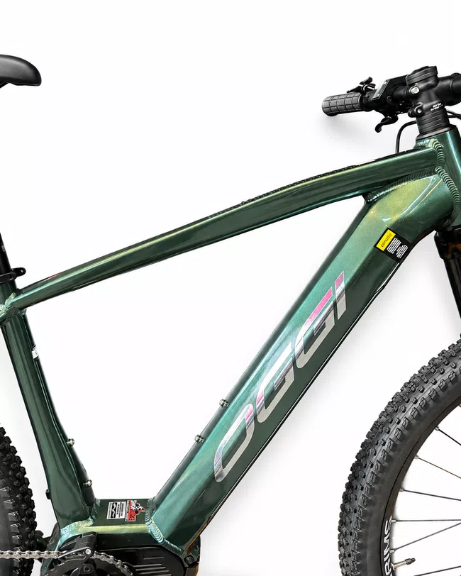 Bicicleta A29 Oggi Big Wheel 8.2 2026 CVues 10V Verde/Preto/Prata