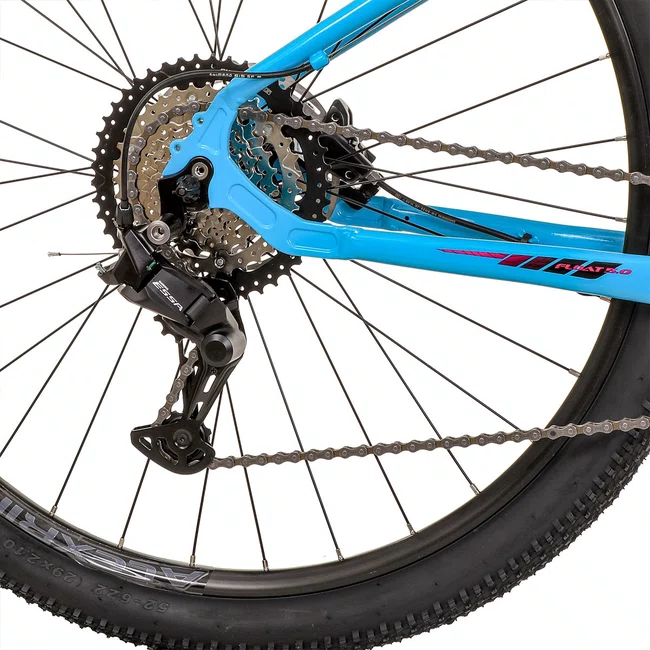 Bicicleta Oggi Float 5.0 Aro 29 EssA 8v 2026 Azul, Preto e Rosa