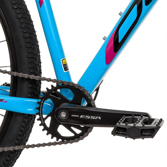 Bicicleta Oggi Float 5.0 Aro 29 EssA 8v 2026 Azul, Preto e Rosa
