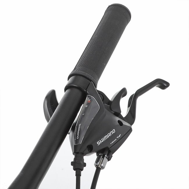 Bicicleta Oggi Hacker Sport Aro 29 Tourney 21v 2024 Grafite e Vermelho e Preto